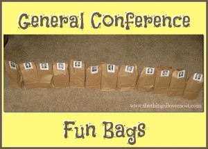 General Conference Fun Bags